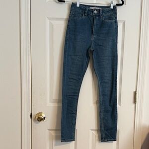 ASOS Dark Blue Women's Skinny Jeans